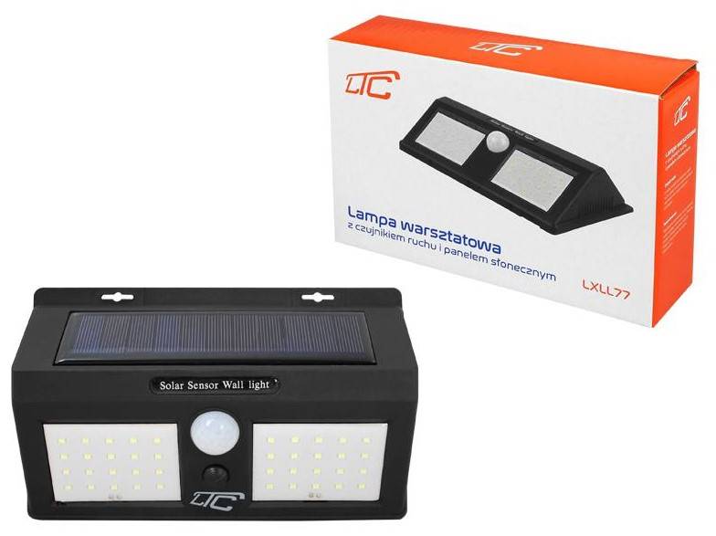 LTC LAMPA SOLARNA LED 8 W, 74 X SMD, 2400 LM, LI-I