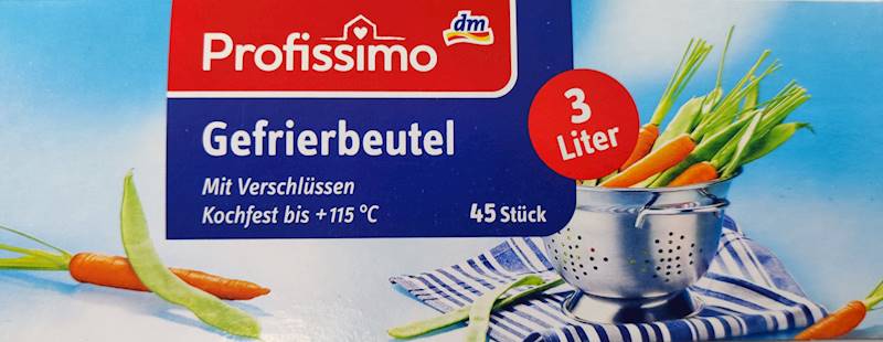 Woreczki do mrożenia 3l 45szt- 1opk.