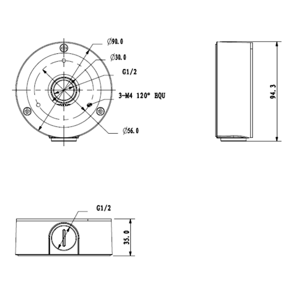 Puszka montażowa DAHUA PFA134