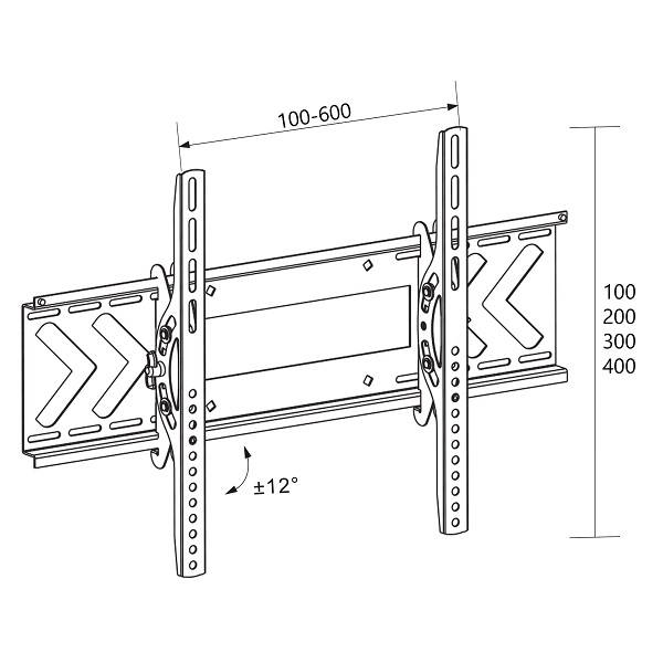 Uchwyt TV BERLIN LB-120 37-85'' LIBOX