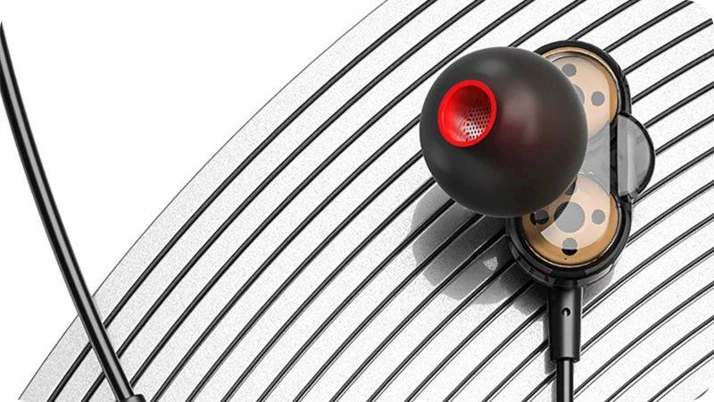Słuchawki Lenovo Moving-Coil Wireless Bluetooth Headset HE08 czarny