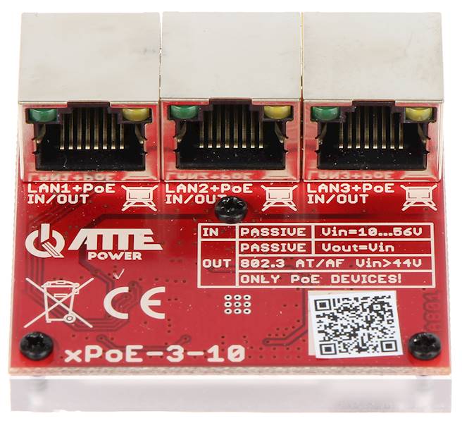 switch 3-portowy XPOE-3-10 ATTE