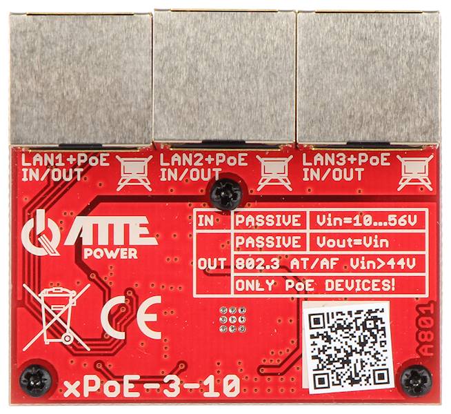 switch 3-portowy XPOE-3-10 ATTE