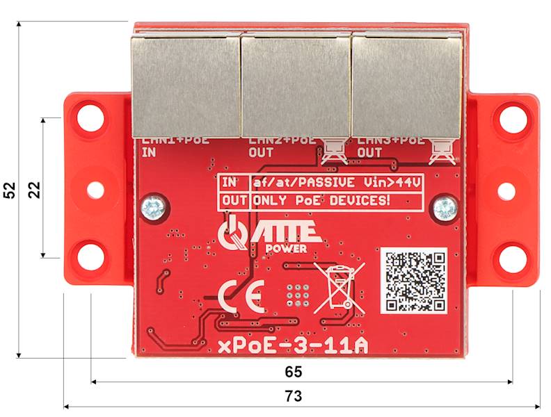 switch 3-portowy XPOE-3-11A ATTE