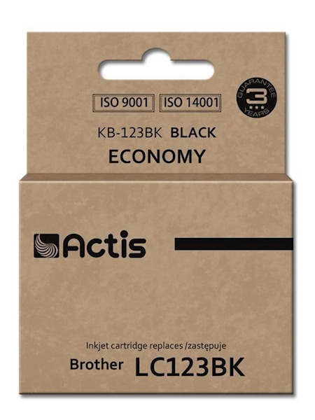 ACS tusz Brother LC123 Black KB-123Bk 15ml