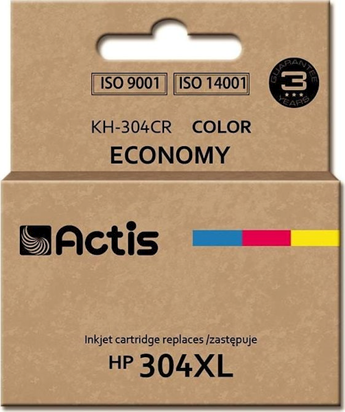 Tusz ACTIS KH-304CR (zamiennik HP 304XL N9K07AE; P