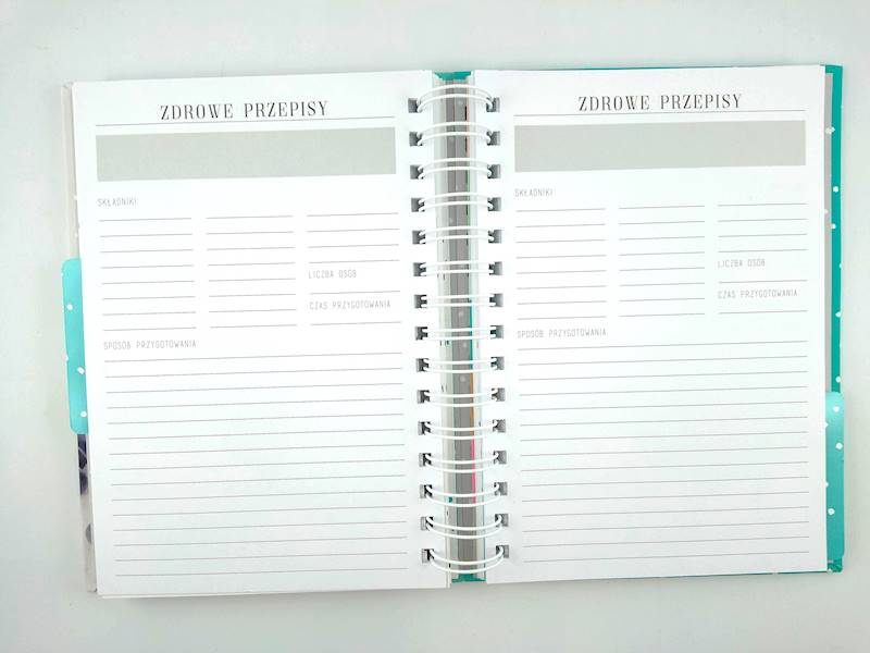 FIT PLANNER FRUI 159X210 A5/218 kołonotatnik 