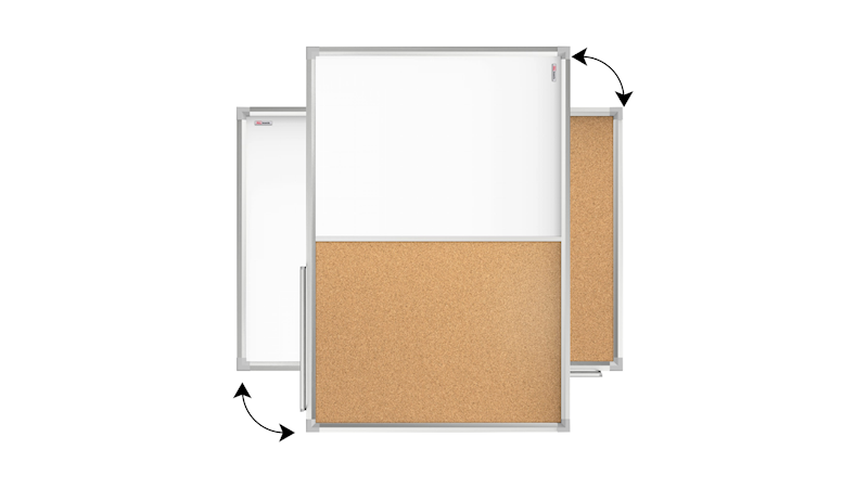 TABLICA MAGNETYCZNA KORKOWA 60x45 + AKCESORIA ! 