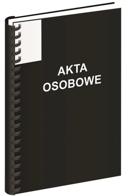 TECZKA DO AKT OSOBOWYCH  Z INSTRUKCJĄ 02