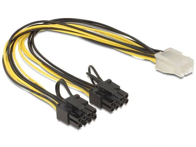 Delock 6pin - 2x 8/6 pin [adapter Delock 6pin - 2x 8/6 pin PCI Express ]