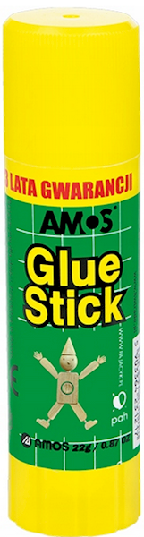 Klej w sztyfcie 22g Amos