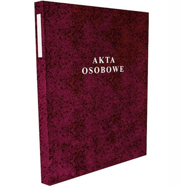 TECZKA DO AKT OSOBOWYCH OKLEJANA  T-04 