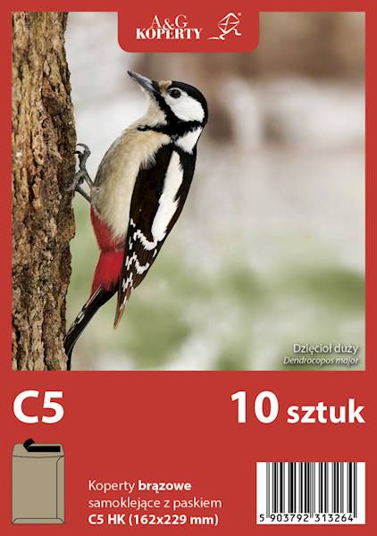 KOPERTA BRĄZ C5 A10