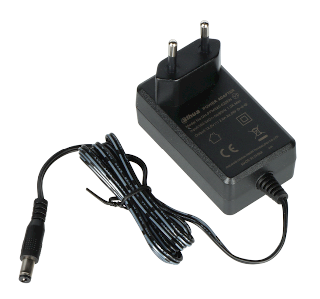ZASILACZ impulsowy 12 V – 2.1/5.5 mm wtyk prosty PFM320-020EN DAHUA