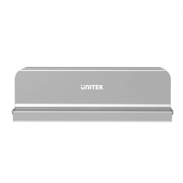 Unitek Stojak na laptopa, pionowy, aluminium 