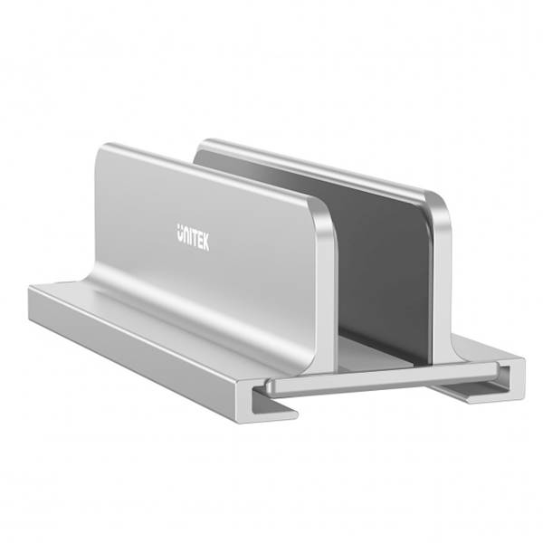 Unitek Stojak na laptopa, pionowy, aluminium 