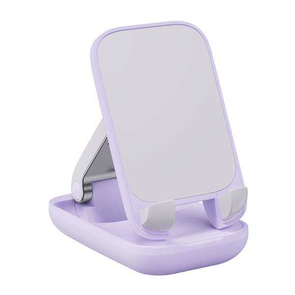 Stojak na telefon Baseus Seashell Series - fioletowy