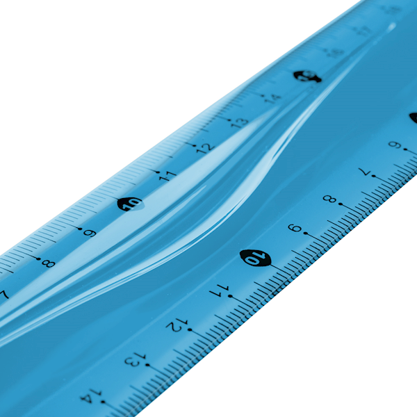 Linijka 20cm FLEX-RULER -20-2 EASY mix kolor -1szt