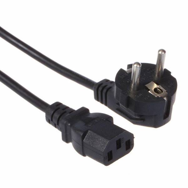 Kabel zasilający GEMBIRD PC-186 (C13 / IEC C13 / IEC 320 C13 - Schuko ; 1,8m; kolor czarny)