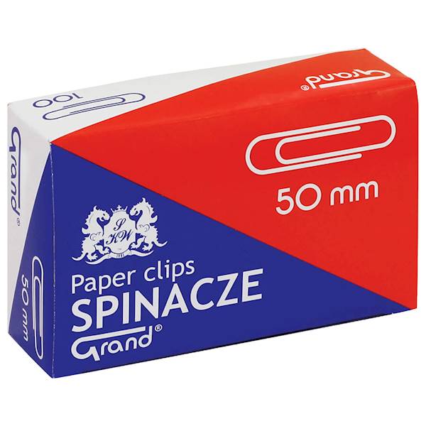 Spinacze 50mm duże 1 opk