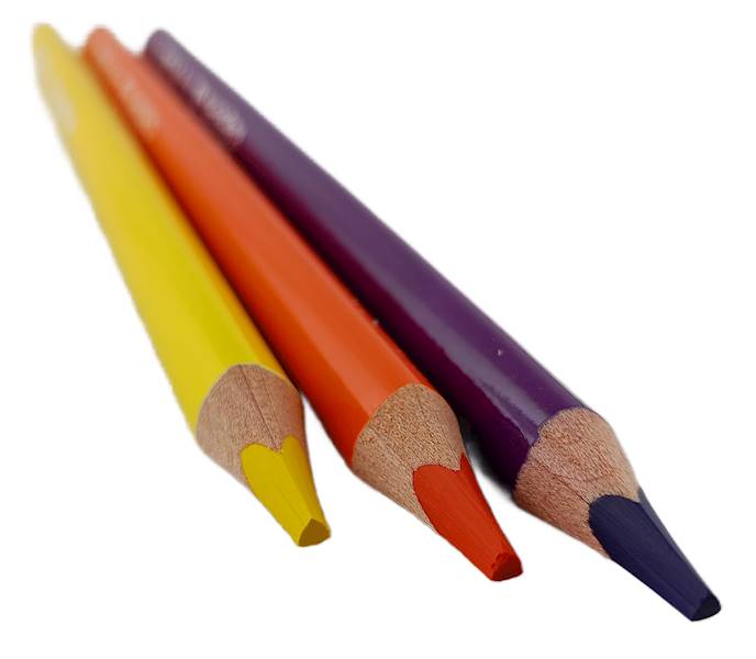Kredki 12 ołówkowe Y-Plus+ Jumbo + temperówka grube
