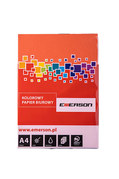 Papier A4/80 czerwony/ 500k  