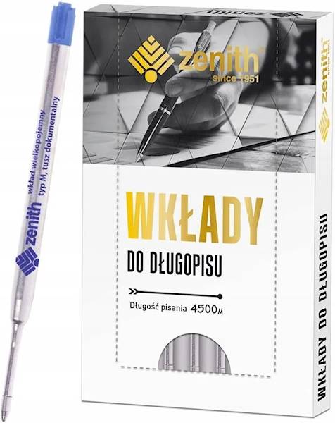 Wkład Zenith metalowy czar/nieb