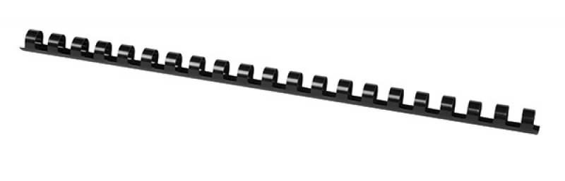 GRZBIET  plastikowy 12mm czarny-1szt / do 105str/