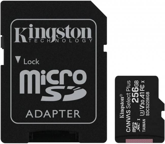 Karta pamięci SDCS2 256GB Kingston Canvas Select 