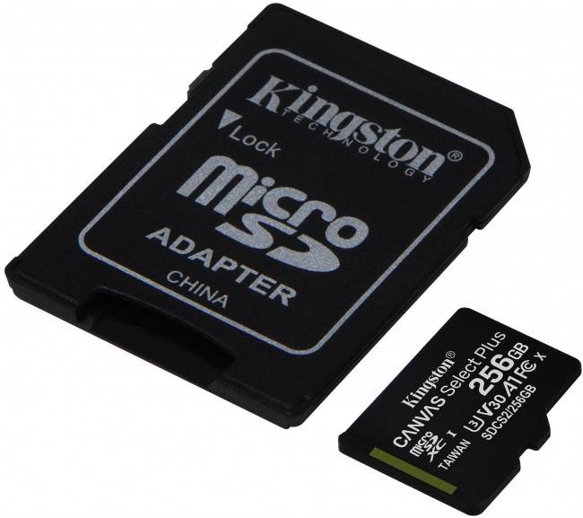 Karta pamięci SDCS2 256GB Kingston Canvas Select 