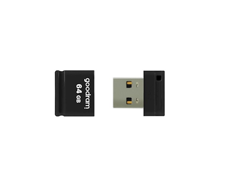 GOODRAM FLASHDRIVE PICCOLO 64GB UPI2 BLACK USB 2.0