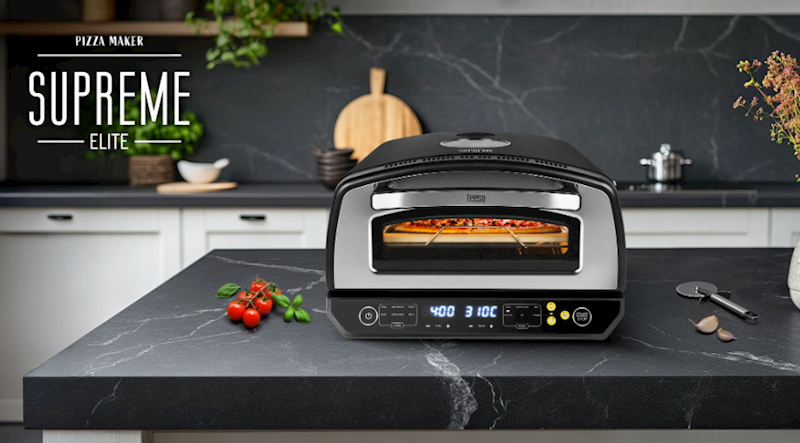 Piec do pizzy SUPREME ELITE 2200 W, 450 stopni, 