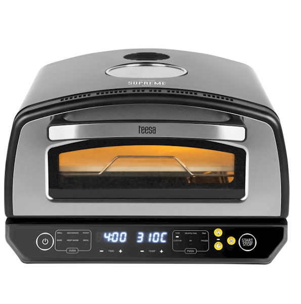 Piec do pizzy SUPREME ELITE 2200 W, 450 stopni, 