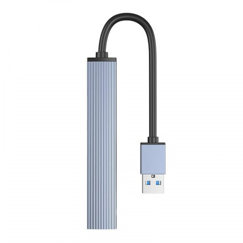 Orico Hub USB-A 5Gbps 3*USB-A, microSD, alu 