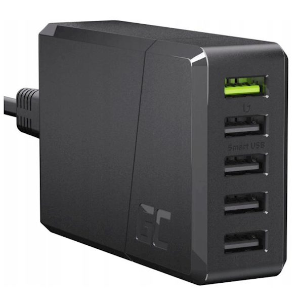 Ładowarka Green CELL ChargeSource 5, USB-A x 5, z technologią szybkiego ładowania Ultra Charge 