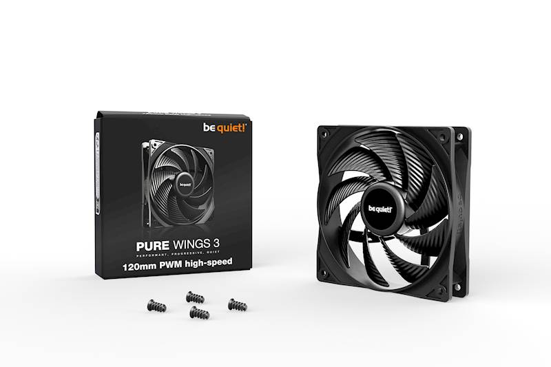 be quiet! PURE WINGS 3 120mm PWM high-speed