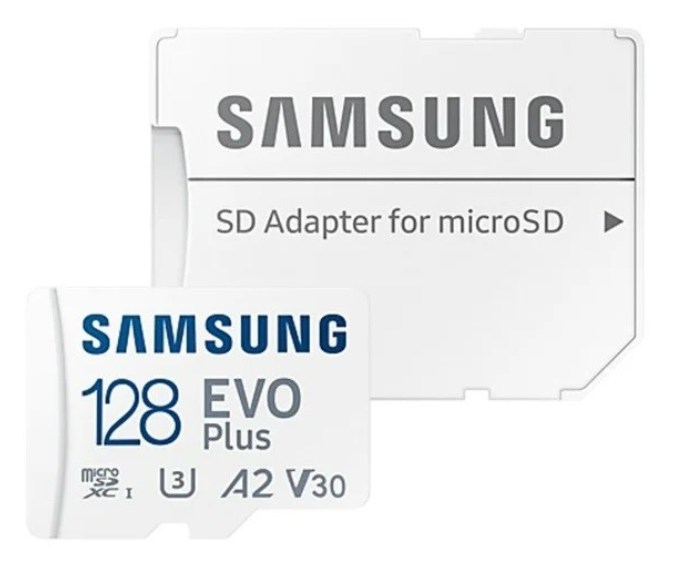 Samsung EVO PLUS microSDXC 128GB UHS-I U3 Zapis 100MB/s Odczyt 160MB/s