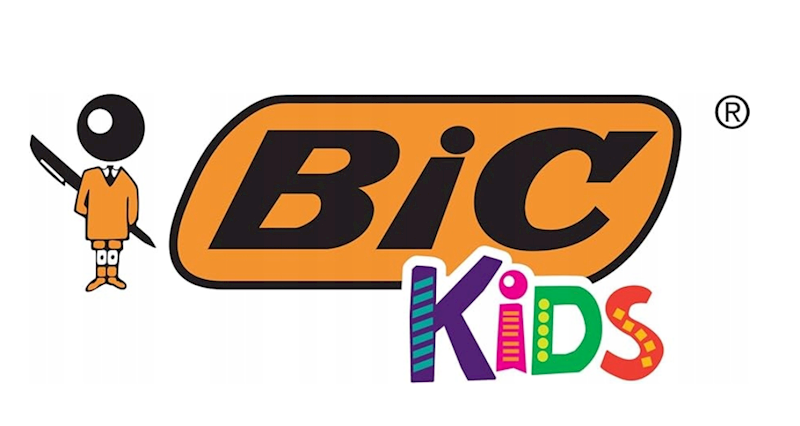 Kredki OŁÓWKOWE drewniane BiC ECO SMOOTH 24 kolory