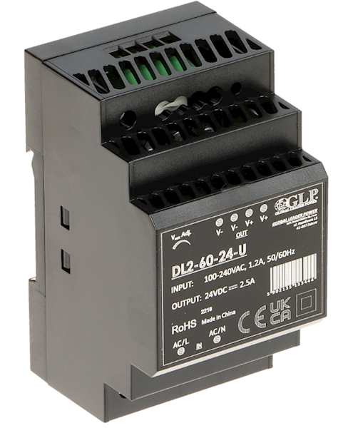 Zasilacz na szynę DIN DL3-60-24-U 24 V, 60 W, 2,5 A