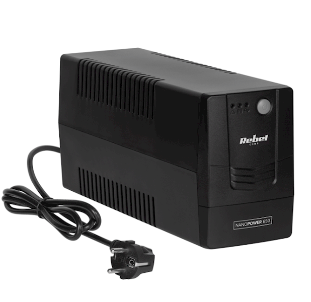Zasilacz awaryjny UPS RB-4020 NANOPOWER 650  VA/ 360W