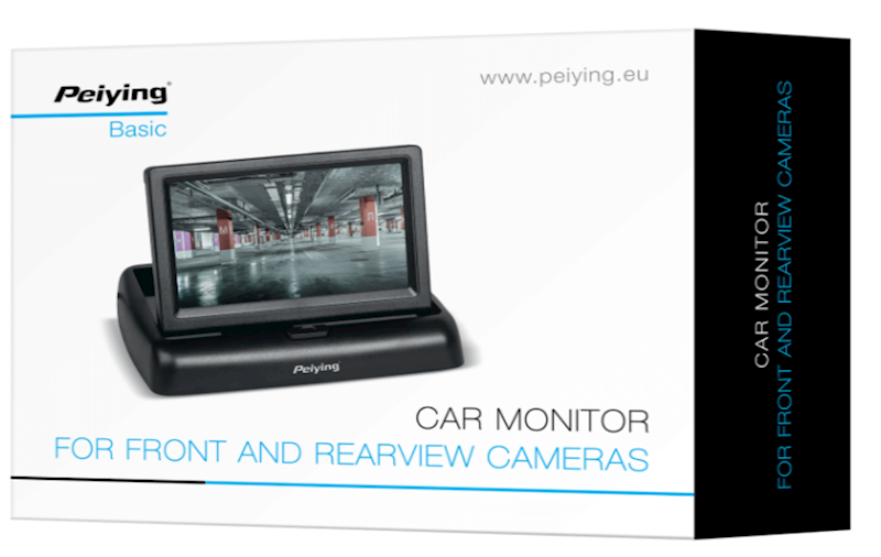 Monitor samochodowy 4,3"