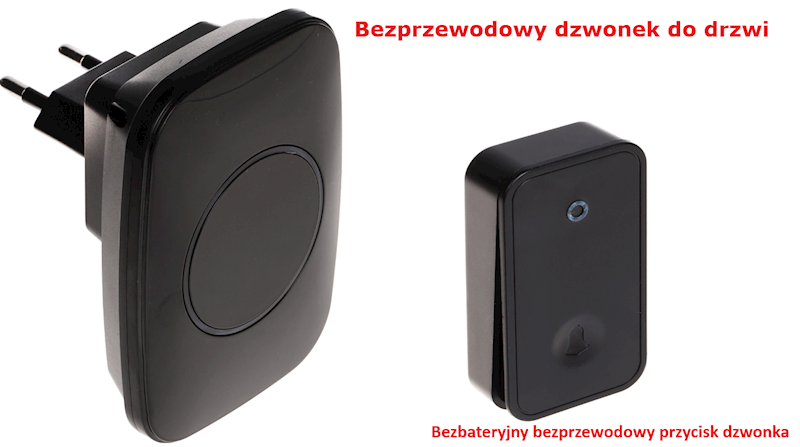 Bezprzewodowy dzwonek do drzwi + przycisk  ATLO