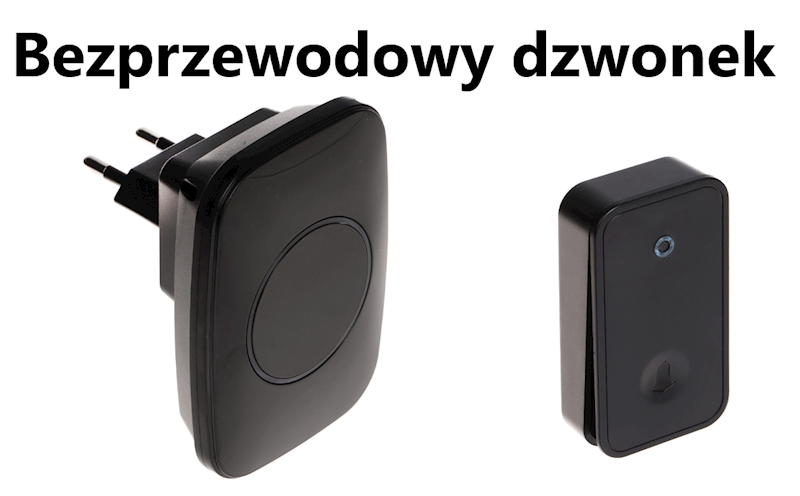 Bezprzewodowy dzwonek do drzwi + przycisk  ATLO