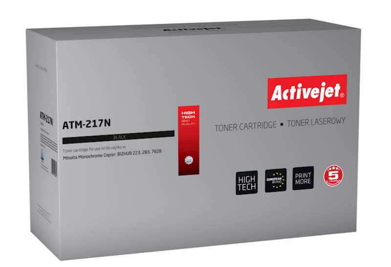 Activejet ATM-217N Toner (zamiennik Konica Minolta A202051; Supreme; 17500 stron; czarny)