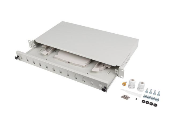 LANBERG Przełącznica światłowodowa 12XSCSX/12XLCDX Rack 19inch 