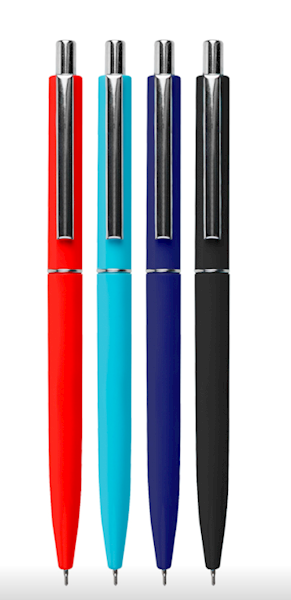 Długopis automatyczny Easy Sonto semi-gel niebieski 0,7 mm mix kolorów