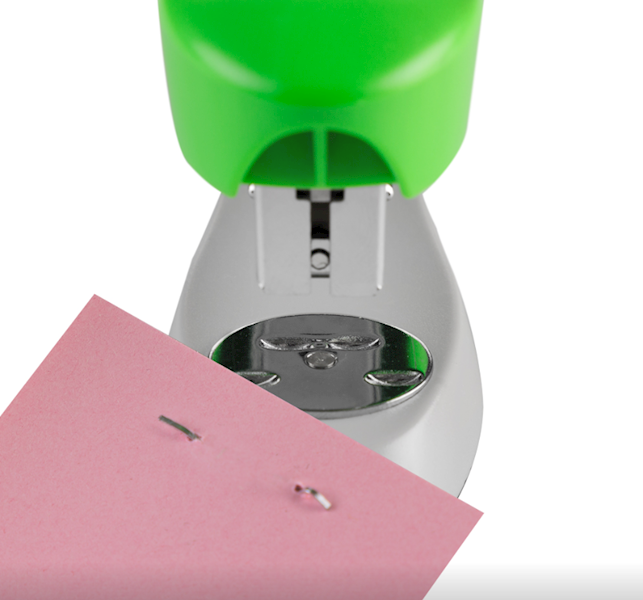Zszywacz biurowy Easy 25 kartek zielony plastik/metal
