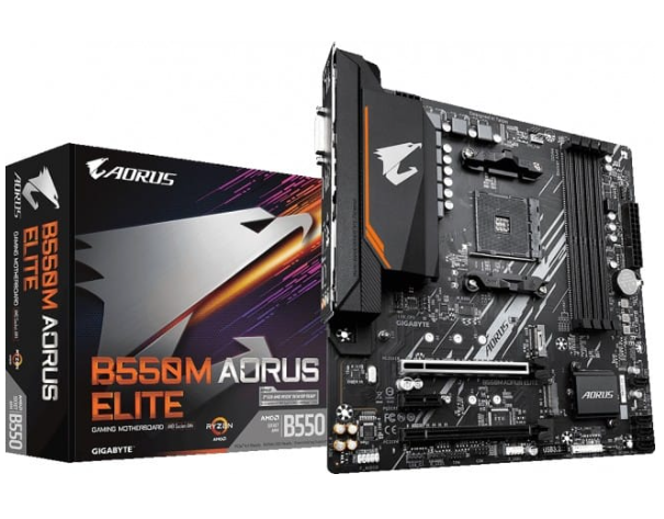 Płyta Gigabyte B550M AORUS ELITE /AMD B550/DDR4/SATA3/M.2/USB3.1/PCIe4.0/AM4/mATX