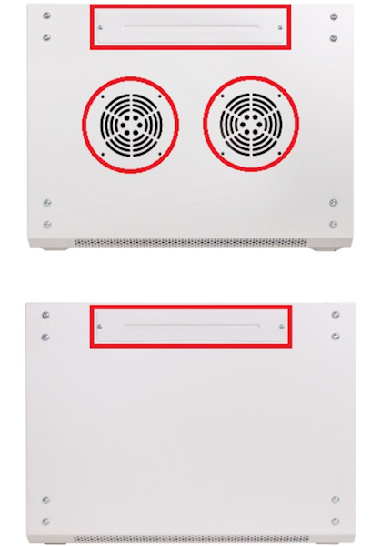SZAFA RACK GETFORT 19 CALI 6U 600X450 WISZĄCA SZARA