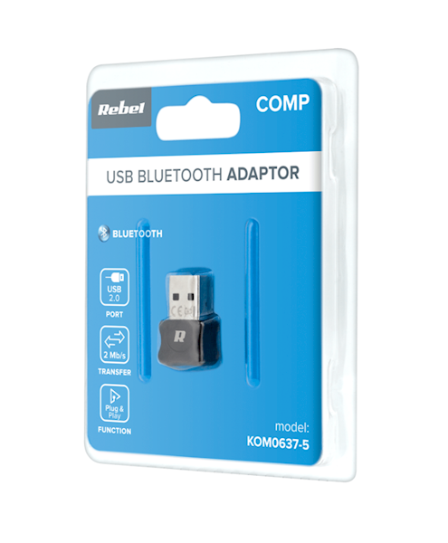 Adapter Bluetooth 5.0 Rebel NanoStick